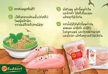 แจกสูตร "ลาบอกไก่” เมนูง่ายๆ ทำเองได้ที่บ้าน